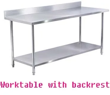 Stainless Steel Workbench Kitchen Caseboard Operating Bench Packing ...