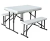 113cm Army Green plastic Beer table and bench set