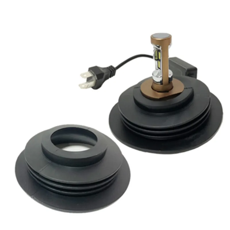 C6 Car Led Headlight Dust Cover Rubber Headlight Bulb Dust Cover F2 X3 S1 S2 Led Headlight H4 H7