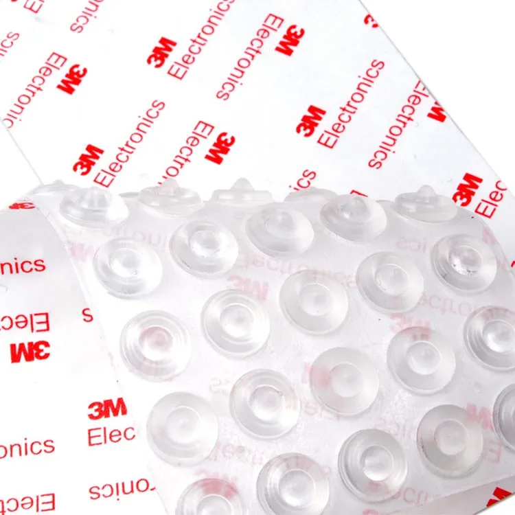 Clear Silicone Rubber Adhesive Bumper Pads / Silicone Dots Buy Self