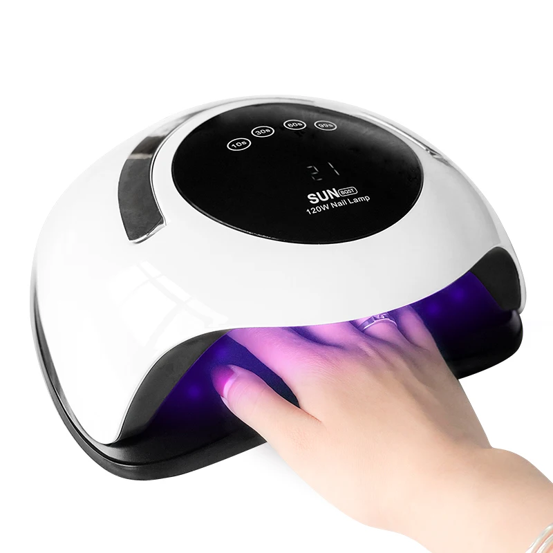 BLUEQUE 120W nails dryer gel lamp uv nail lamp uv led lamp for manicure
