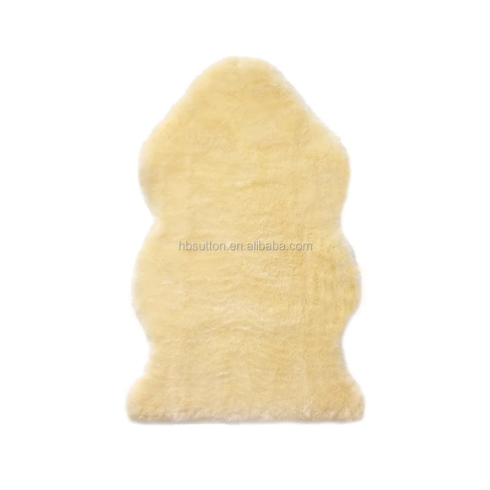 Extra Large Washable Soft 2 X 3 Single Pelt Fur Rug Medical Sheepskin