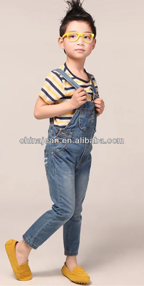 jeans with suspenders for baby boy