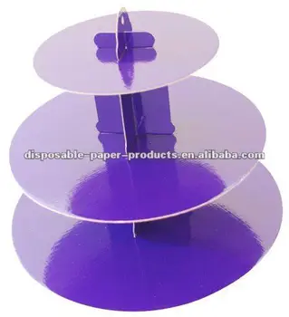 cupcake cardboard purple stand yiwu stands factory tier larger