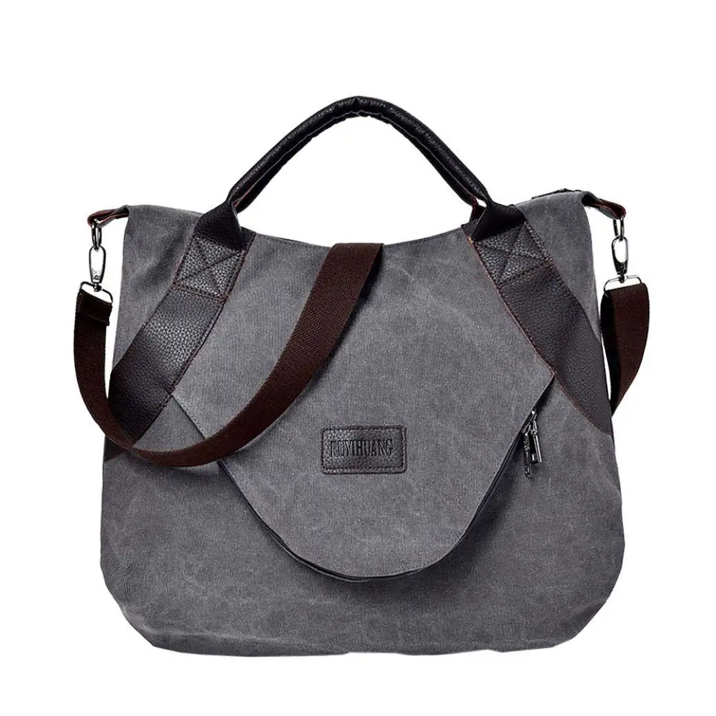 Best Travel Bag For Women Find Get Quotations Women S Retro Leisure Canvas Zipper Travel Top Shoulder Bags With Corssbody Bag Handbag