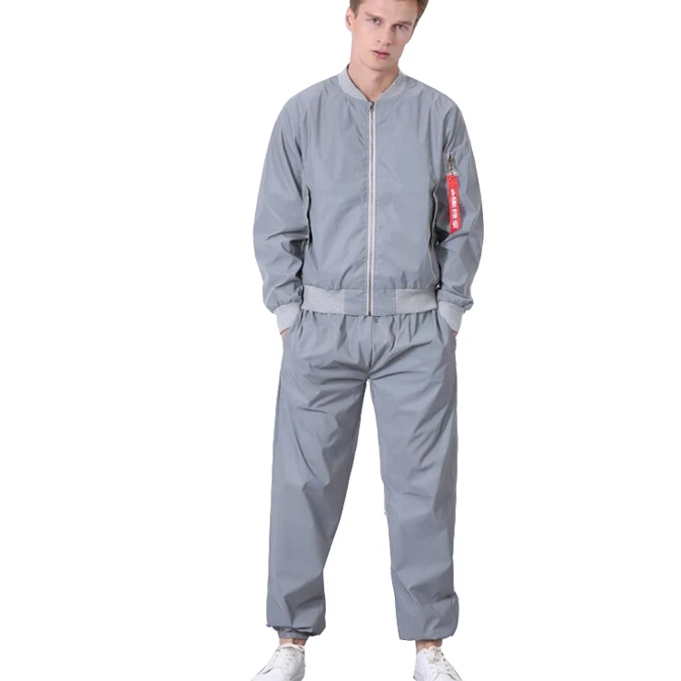 mens reflective tracksuit