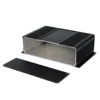 Cheap price 6063 alloy material extruded electronic pcb housing aluminum enclosure with custom color anodized