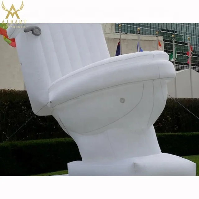 Supply Customized Giant Inflatable Closestool,Inflatable Toilet For