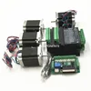 CNC Router Kit 3Axis +3PCS TB6600 4A stepper motor driver + Nema23 motor 57HS5630A4+ 5 axis interface board+ power supply