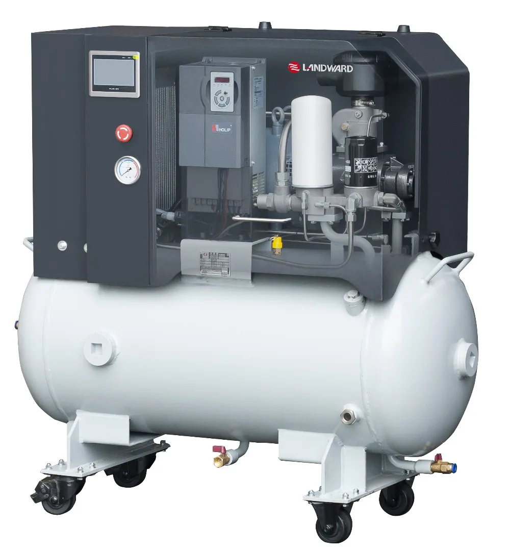 10hp Vsd Screw Air Compressor Variable Frequency Drive