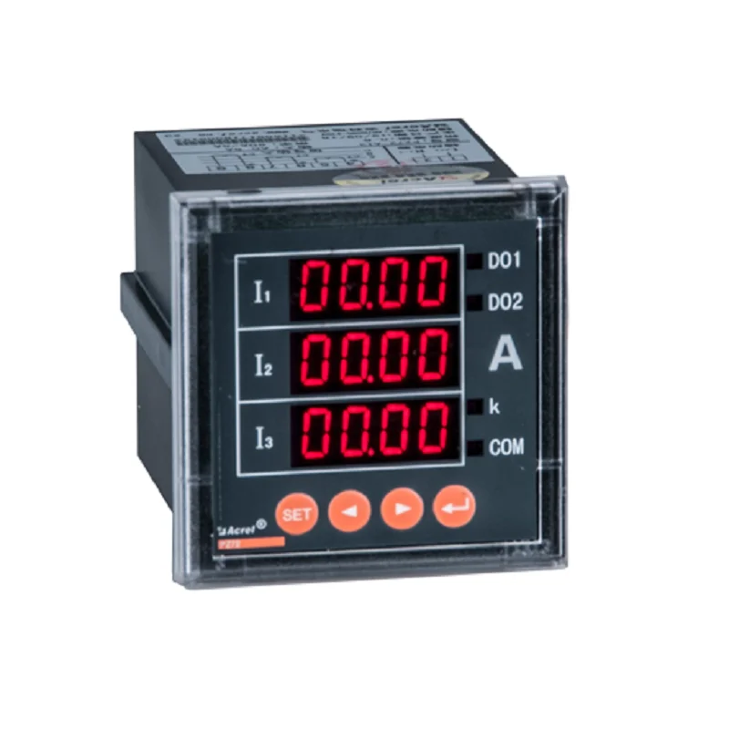 3 Phase Digital Panel Meter Ampere Meter With Rs485 Modbus 420ma