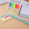 memo notepad,Wooden sticky memo pad,Bamboo sticky note with Pen sticker/sticky note/ memo pad