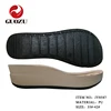 pu outsole design to wrap leather lady sandal sole