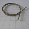 stainless steel braided PTFE hose JIC female for extractor industry