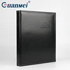 50 Sheets A4 size document file folder PU cover transparent pp inner a4 pocket photo scrapbook leather photo album