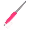 China Factory Wholesale Two Way Use Cuticle Remover Trimmer Buffer Metal Nail Manicure File