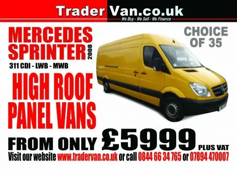 Mercedes Sprinter LWB Plastic Protective Side Moulding Trim Right Offside 06 On