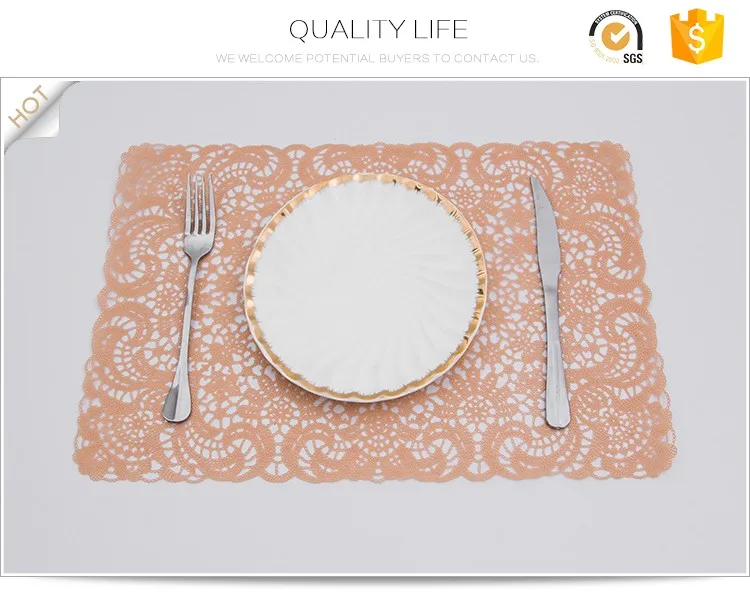 New Design Promotional Blank Placemat Wedding Feeding Baby Placemats