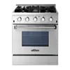 Kitchen gas range 4 burner oven / propane freestanding stove