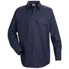 Washed Long Sleeve Men'S Navy Uniform For Working