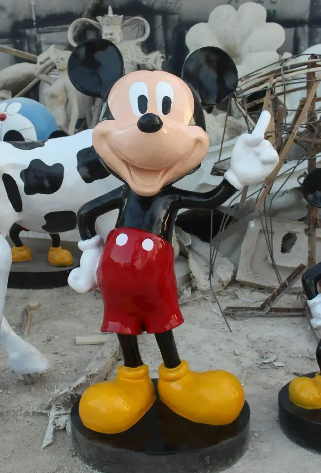 life size mickey mouse statue