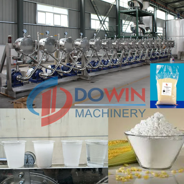 Industrial Grade Corn Starch Making Machine / Maize Starch Manufacturing Process Buy Corn