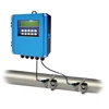 Blue shell type transit time flow totalizer meter flow switch indicator ultrasonic flowmeter indicator