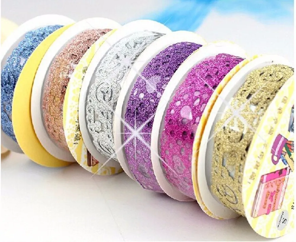 Diamond Washi Tape Masking Diy Scrapbooking Lace Tape Sticker 3x