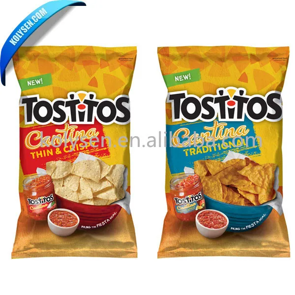 Wholesale Food Grade Packaging Plastic Potato Chips Bag