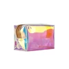 Promotional holographic cosmetic bag, factory provide make-up bag for gift