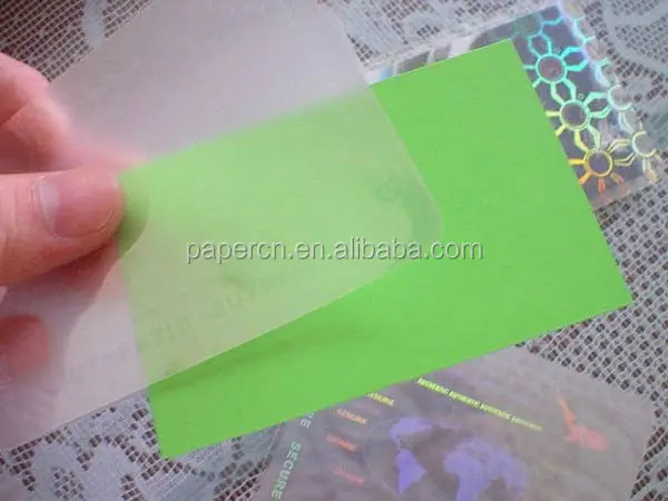 Own logo print anti tamper hologram id card printer ribbons