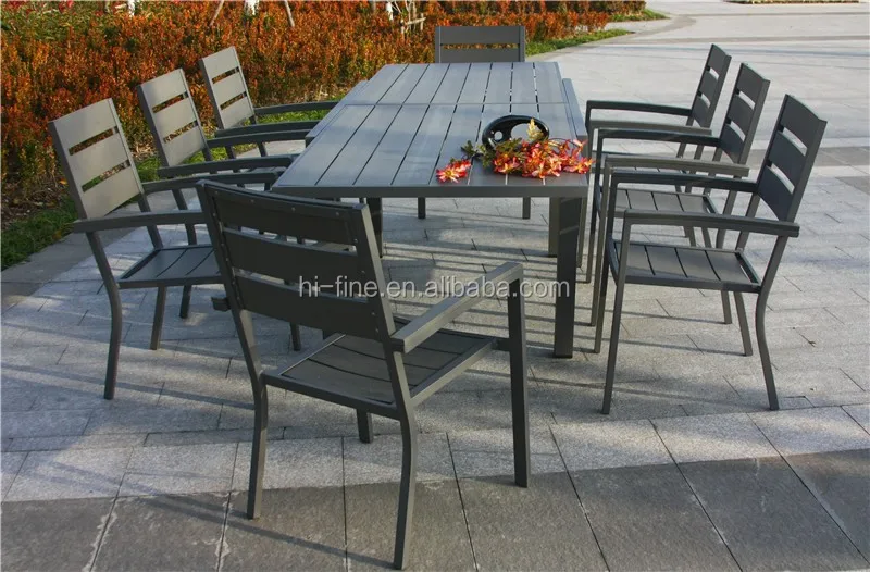 alluminio mobili polywood estensione tavoli e sedie set di mobili ... - Sala Da Pranzo Tavolo E Sedie Estensione alluminio mobili polywood estensione tavoli e sedie set di mobili ... - Sala Da Pranzo Tavolo E Sedie Estensione