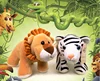 Free Sample Wholesale Factory soft plush stuffed jungle wild cuddly animal elephant/rhino/zebra/leopard/lion toy