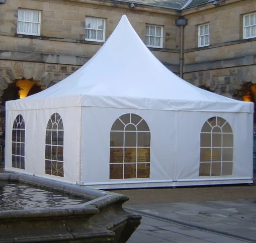 Cheap used outdoor wedding decoration canopy party pagoda tent for sale
