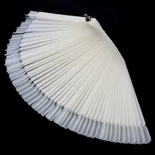 1 Set 50 Pcs New DIY Gel Hot Sale Folding Fan Type Nail Color Palette Manicure