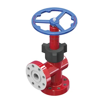 Wellhead Oilfield Chock Valve / Positive Choke Valves / Flange ...