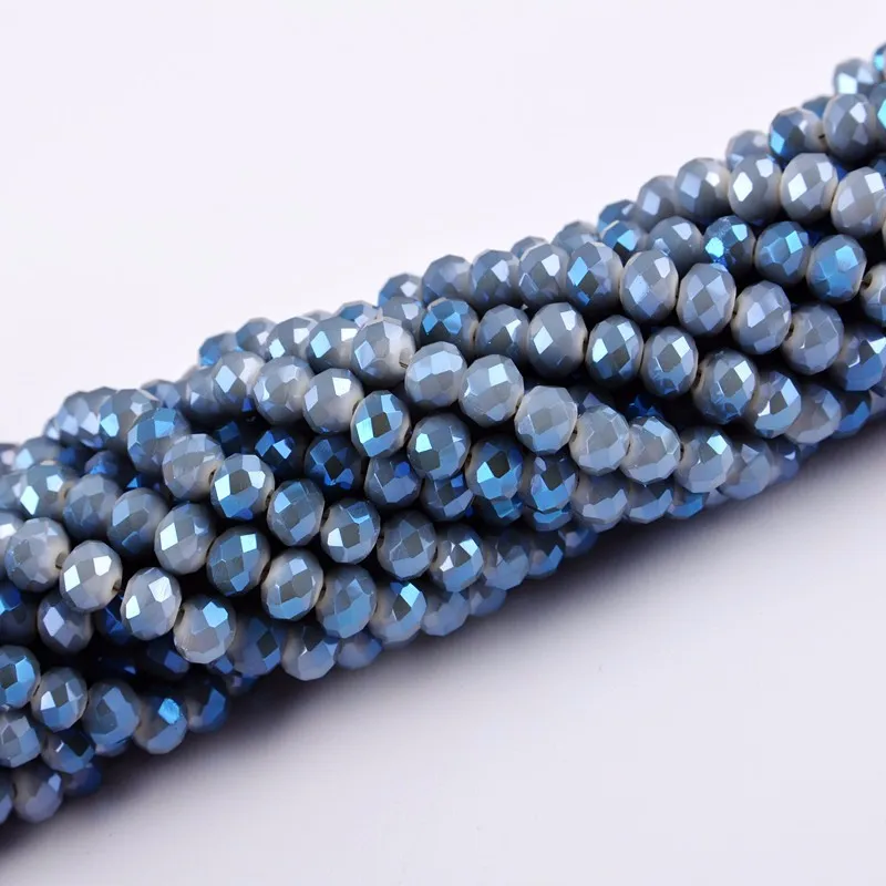 Wholesale Crystal 4mm Rondelle Glass Beads Manufacturers,Cheap Glass