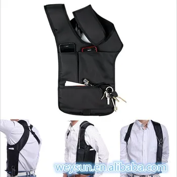 hidden underarm shoulder bag
