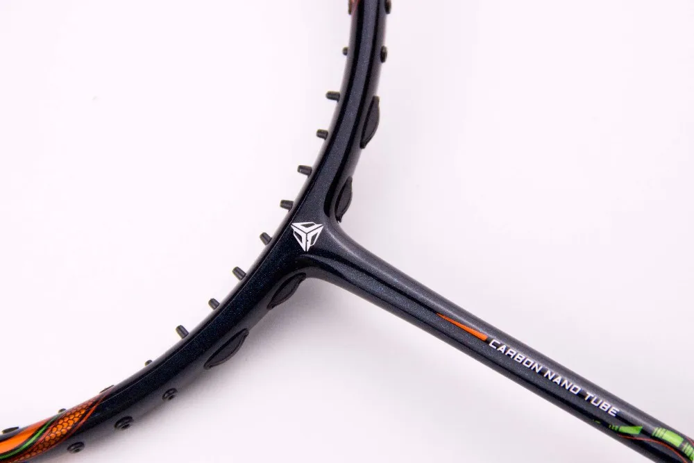 Sharp 500 Orange Carbon Fiber Badminton Racket Manufacturer. Buy Full
