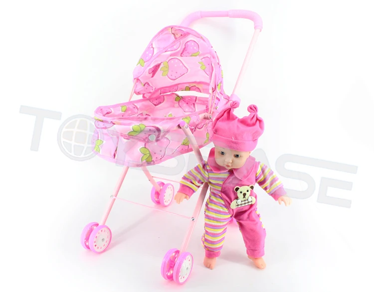 plastic toy stroller