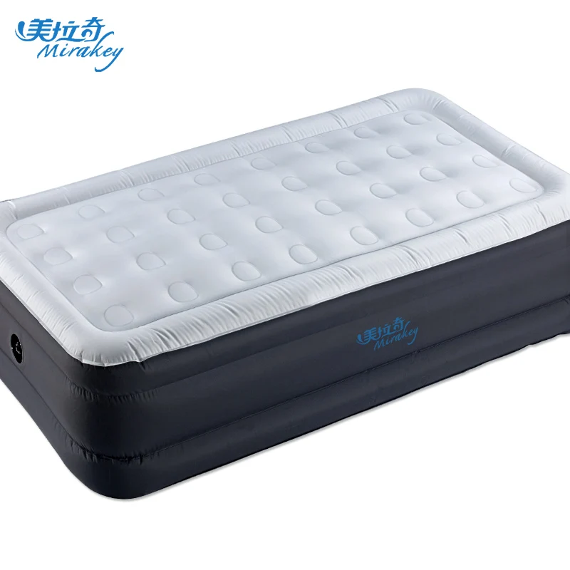 Mirakey single portable inflatable massage air mattress