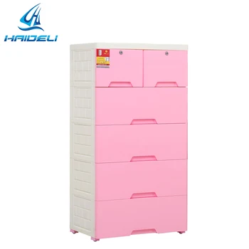 Plastic Handle 2 3 4 Drawer Cabinet Filing Cabinet Office