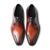 Vikeduo Men's Footwear Design Introduction Trendy Branded Elegant Office Formal Handmade Men Leather Shoes
