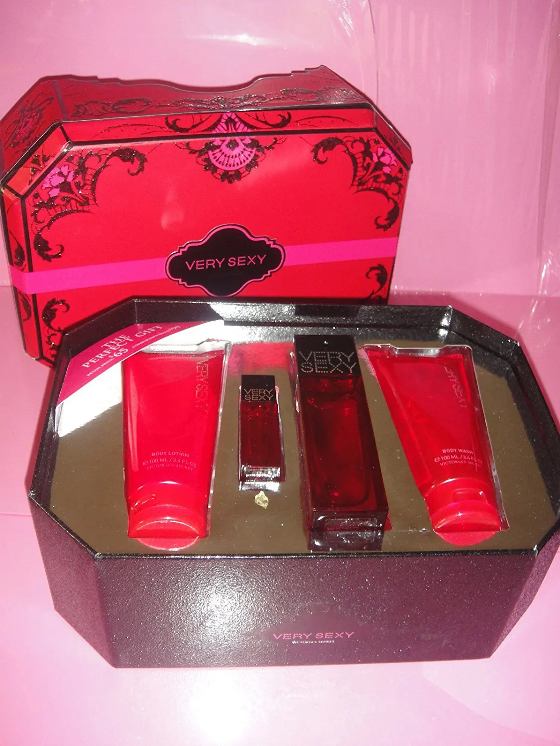 Buy Victoria Secret Sexy Bombshell Deluxe Gift Set Includes 2 5oz Eau De Parfum 0 25oz Eau De Parfum Body Lotion And Body Wash In Cheap Price On Alibaba Com