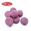Berry shaped halal fruit candy crispy coated gummy jelly candy