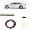 Chrome Car Exterior Edge Guard Moulding Strip Self Adhesive Trim for Body Line