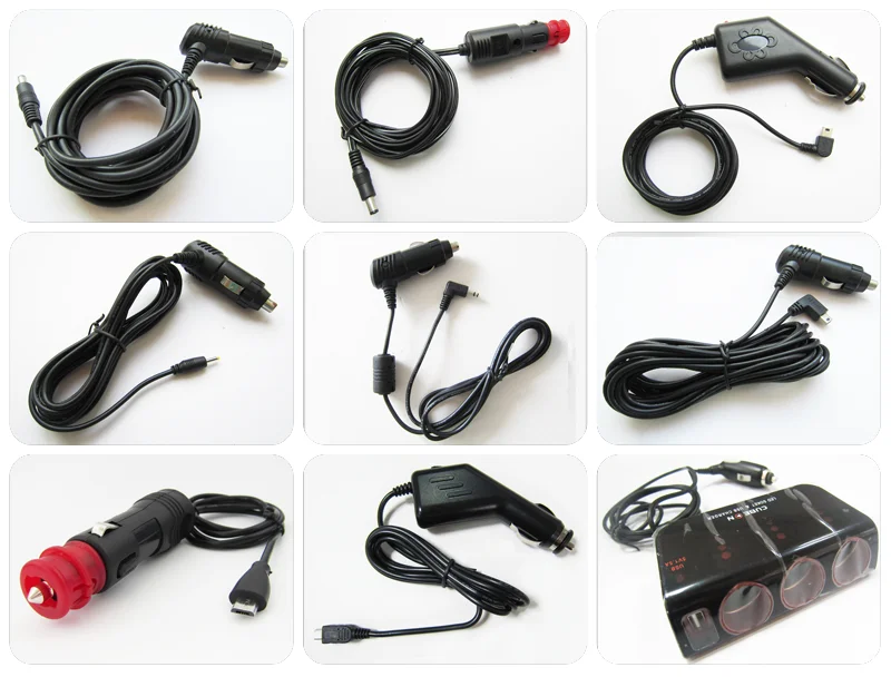 Car Cigarette Lighter With Cable For Mobile Phone