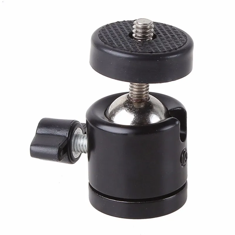 360 Degree Swivel Mini Ball Head Ball Head 1/4'' & 3/8'' Screw For ...