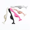Top quality Custom Stainless steel colorful eyelash applicator tweezers