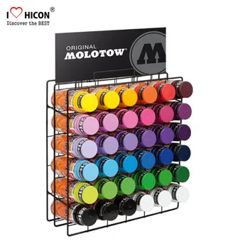 Counter Top Commercial Aerosol Paint Can Rack Bottle Metal Wire Pop ...